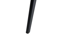 Stół ogrodowy RODALLO 160 cm 90 cm Kamień Czarny marmur