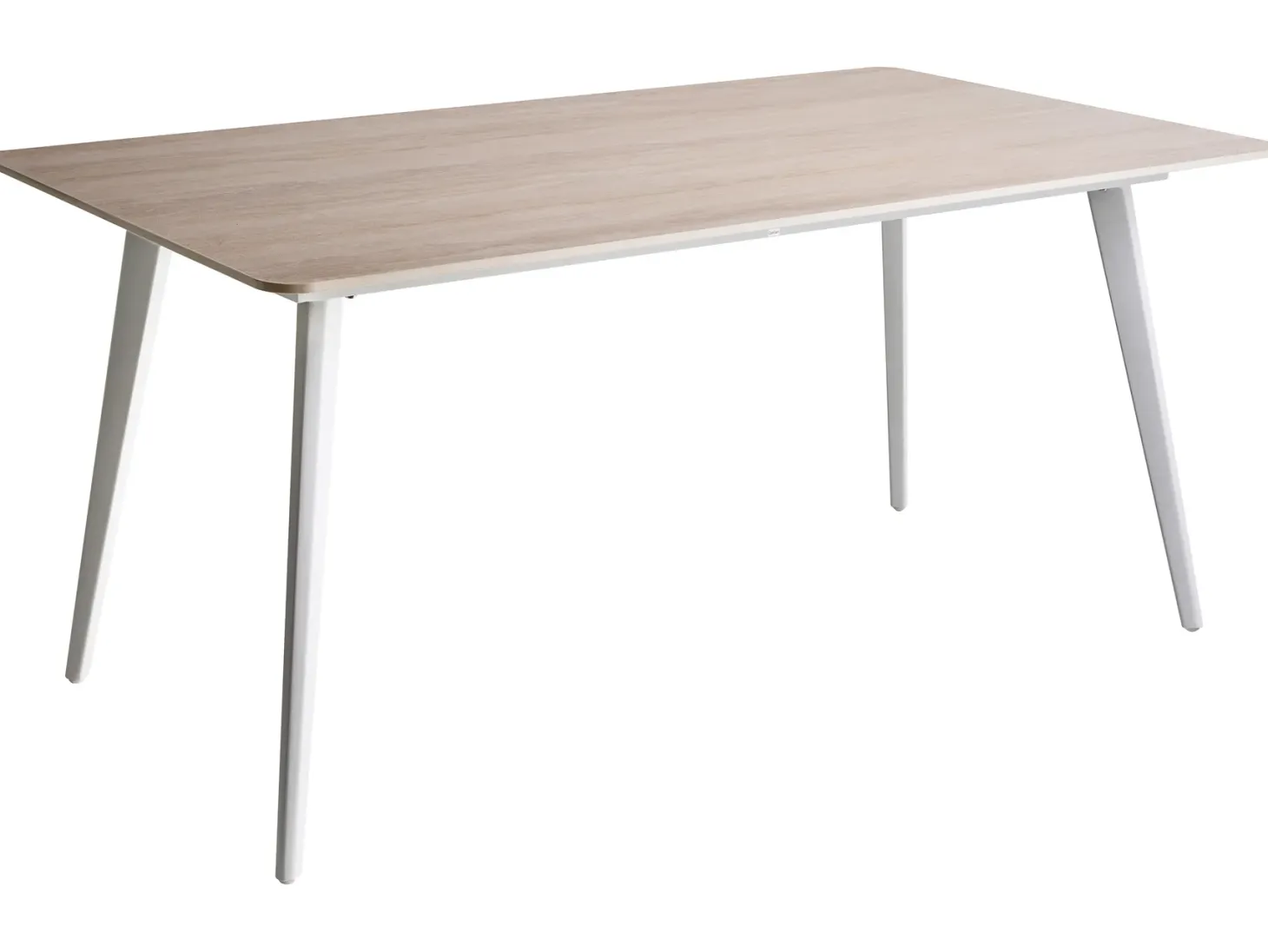 Stół ogrodowy RODALLO 160 cm 90 cm Kamień Efekt trawertynu