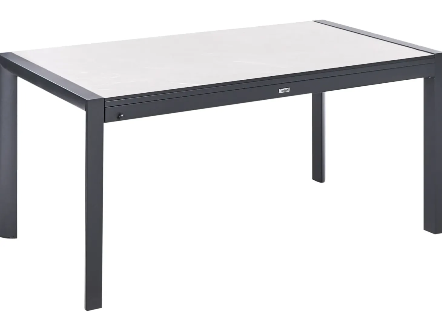 Stół ogrodowy rozkładany BINASCO 160/220 cm 90 cm Beżowy