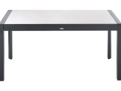 Stół ogrodowy rozkładany BINASCO 160/220 cm 90 cm Beżowy