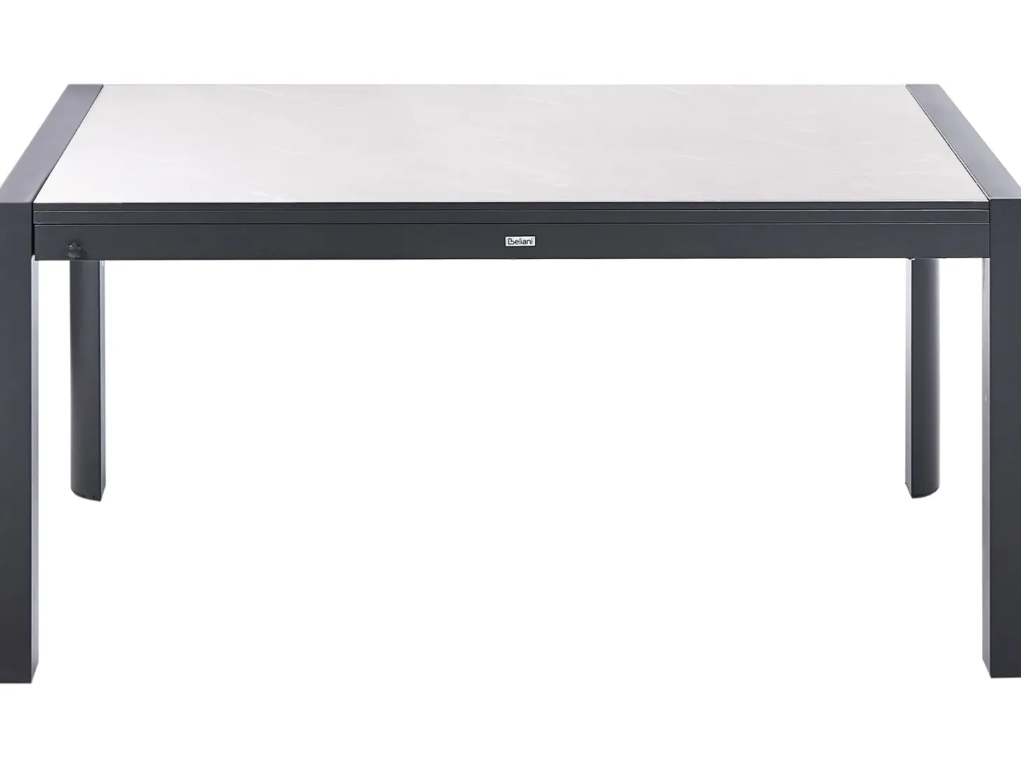 Stół ogrodowy rozkładany BINASCO 160/220 cm 90 cm Beżowy