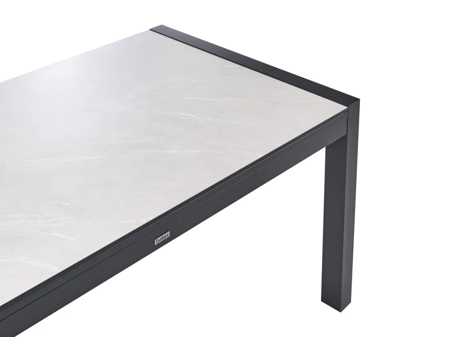 Stół ogrodowy rozkładany BINASCO 160/220 cm 90 cm Beżowy