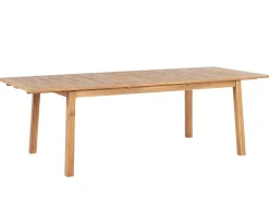 Stół ogrodowy rozkładany CESANA 180/240 cm 100 cm Drewno akacjowe Jasnobrązowy