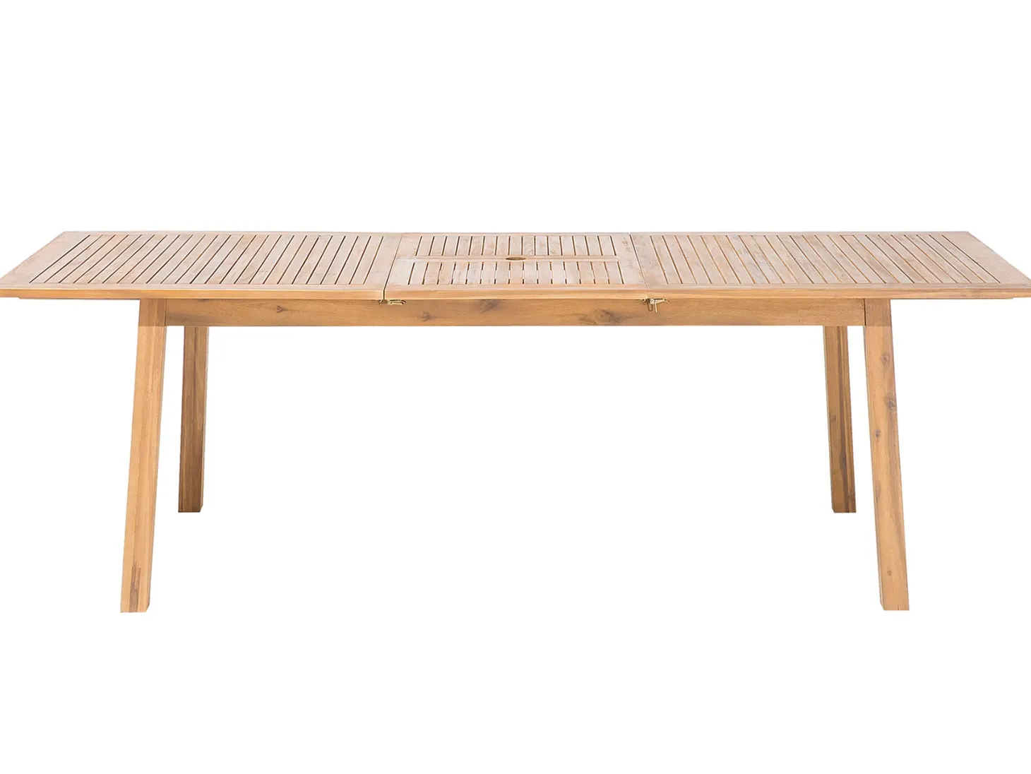 Stół ogrodowy rozkładany CESANA 180/240 cm 100 cm Drewno akacjowe Jasnobrązowy
