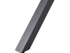 Stół ogrodowy rozkładany FANES 184/242 cm 90 cm Metal Grafitowy