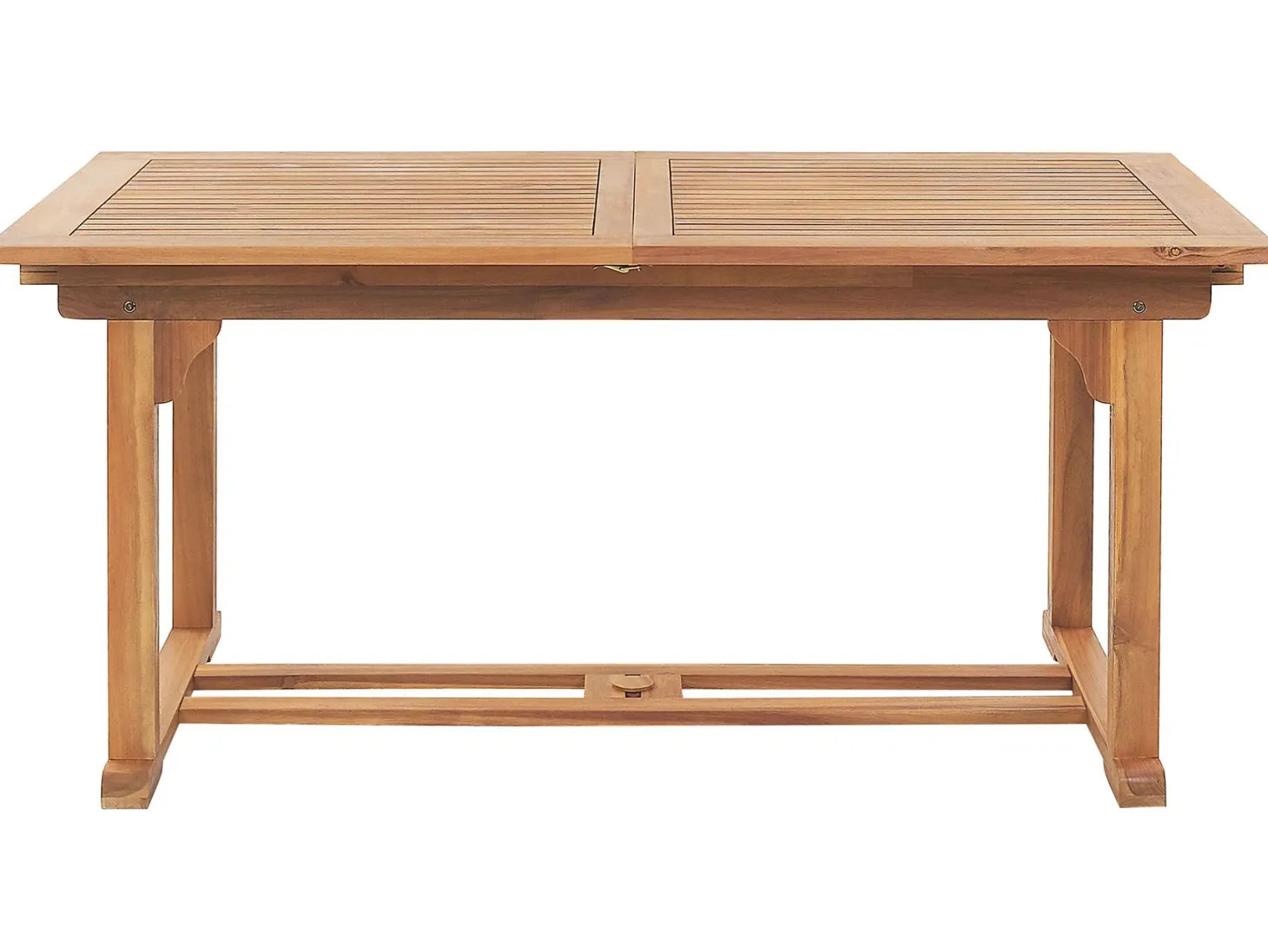 Stół ogrodowy rozkładany JAVA 160/220 cm 90 cm Drewno akacjowe Jasnobrązowy