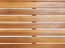 Stół ogrodowy rozkładany MAUI 160/220 cm 100 cm Drewno akacjowe Jasnobrązowy