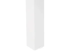 Stół ogrodowy rozkładany PANCOLE 168/248 cm 100 cm Metal Szary