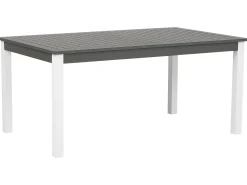 Stół ogrodowy rozkładany PANCOLE 168/248 cm 100 cm Metal Szary