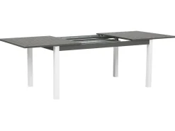 Stół ogrodowy rozkładany PANCOLE 168/248 cm 100 cm Metal Szary