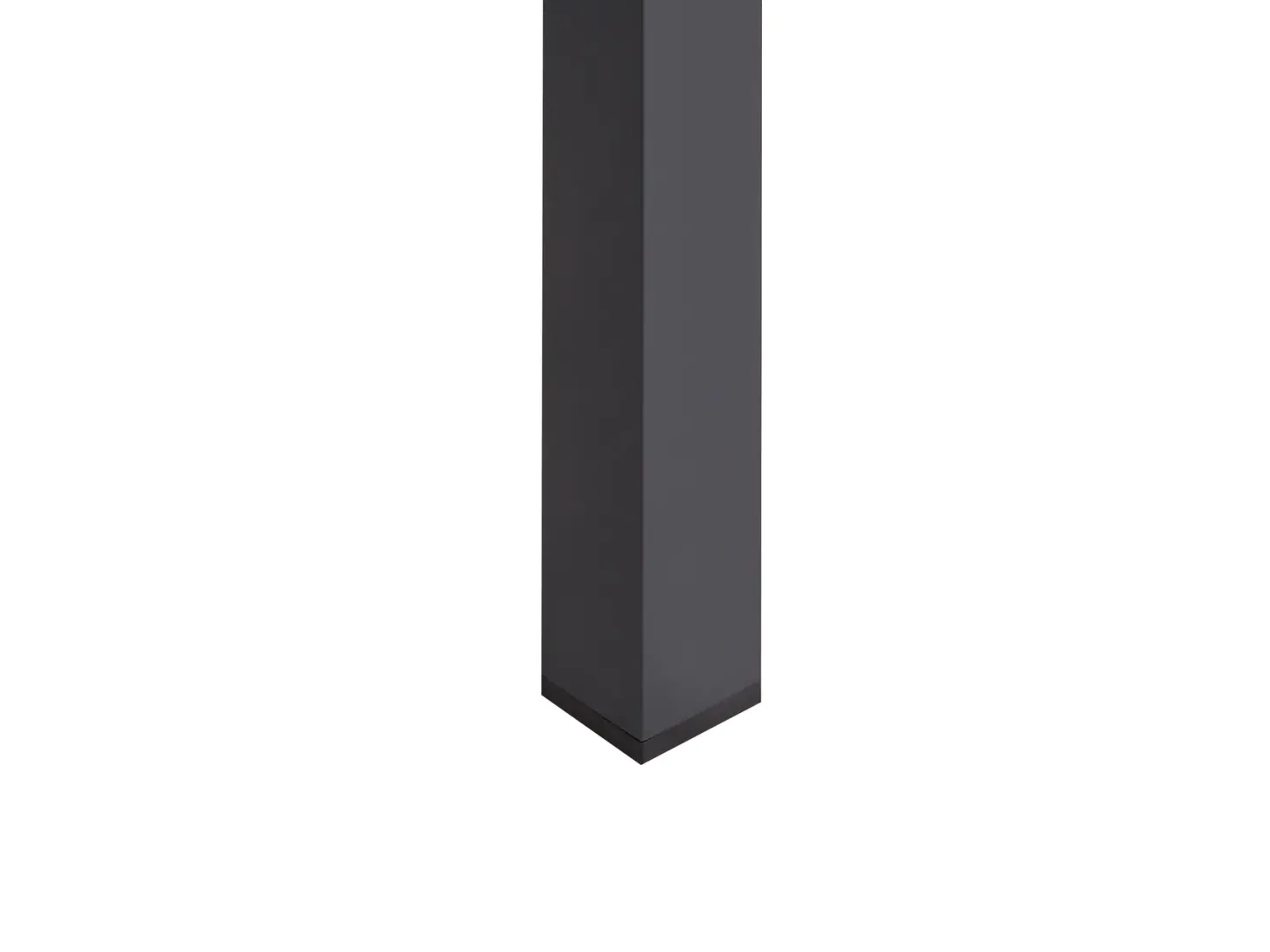 Stół ogrodowy rozkładany SKALOMA 180/240 cm 90 cm Metal Ciemnoszary