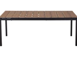 Stół ogrodowy rozkładany TOFANE 198/248 cm 90 cm Brązowy