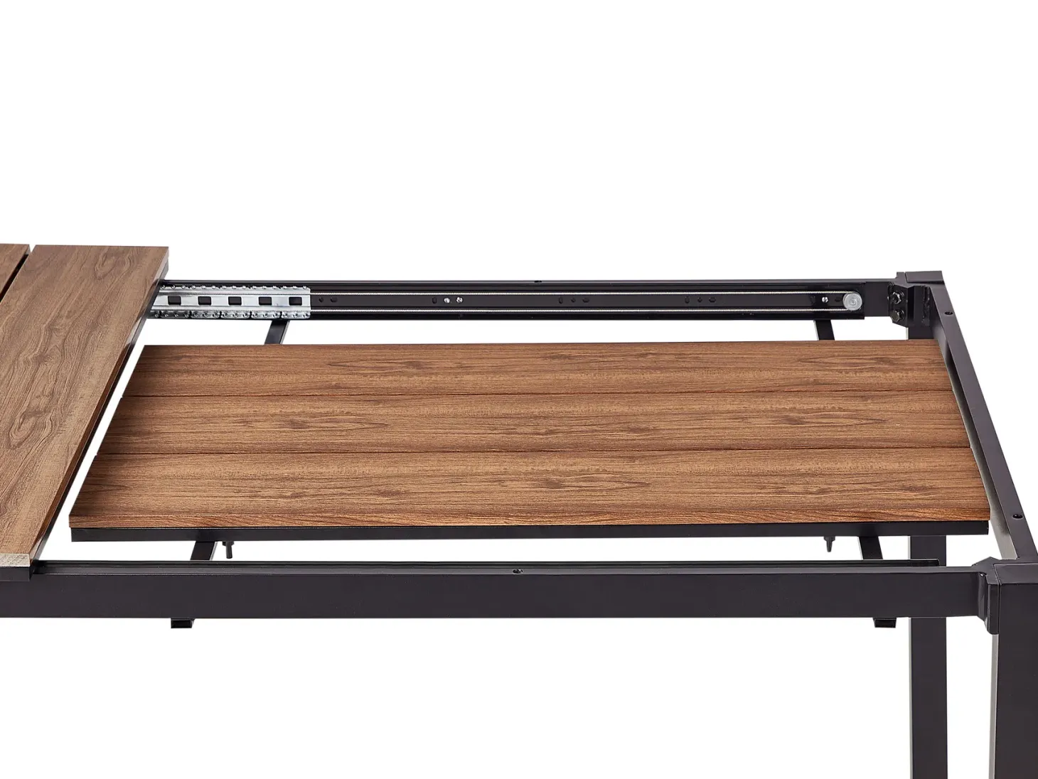 Stół ogrodowy rozkładany TOFANE 198/248 cm 90 cm Brązowy