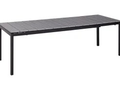 Stół ogrodowy rozkładany TOFANE 198/248 cm 90 cm Szary