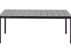 Stół ogrodowy rozkładany TOFANE 198/248 cm 90 cm Szary