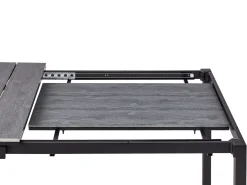 Stół ogrodowy rozkładany TOFANE 198/248 cm 90 cm Szary