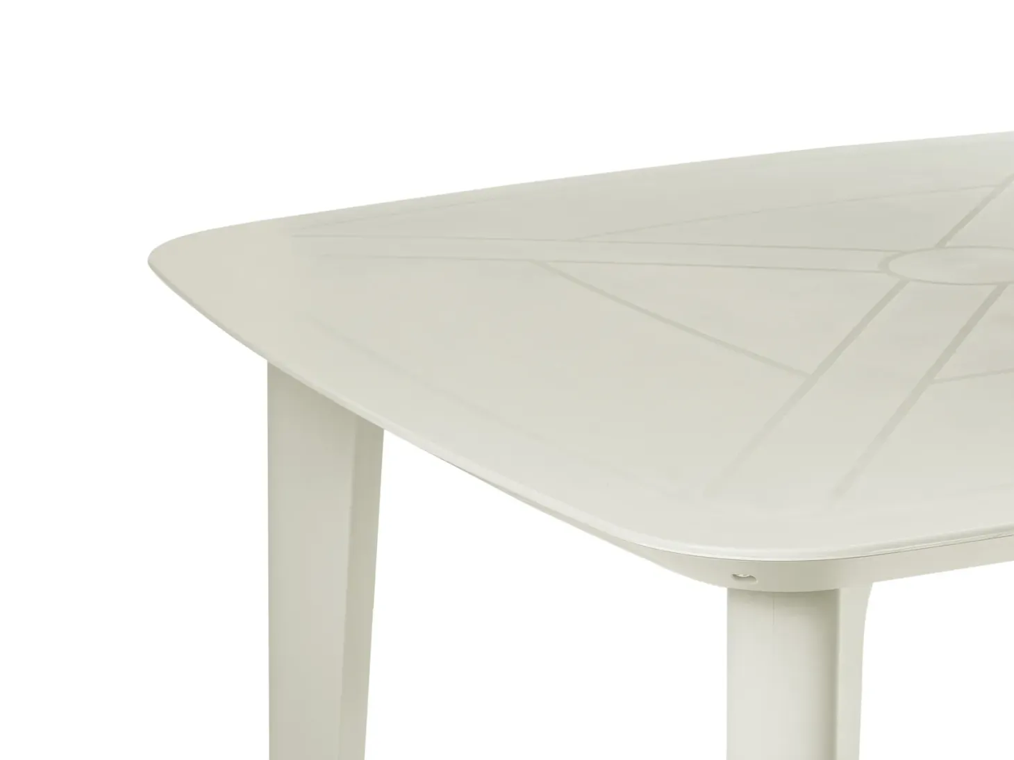 Stół ogrodowy SORICO 86 cm 86 cm Jasnobeżowy