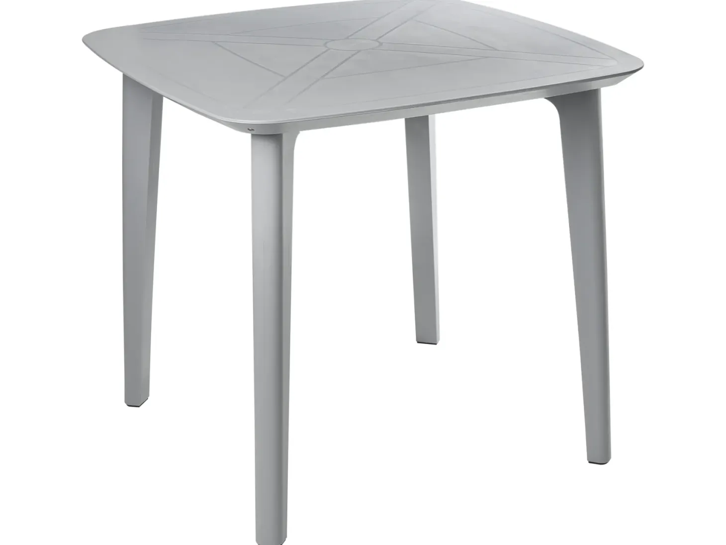 Stół ogrodowy SORICO 86 cm 86 cm Szary