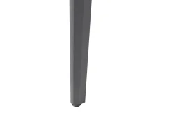 Stół ogrodowy SOVARETO 180 cm 90 cm Efekt marmuru Biały marmur