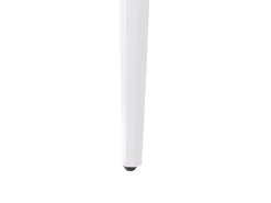 Stół ogrodowy SOVARETO 180 cm 90 cm Efekt marmuru Czarny marmur