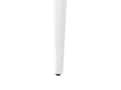 Stół ogrodowy SOVARETO 180 cm 90 cm Efekt marmuru Biały marmur