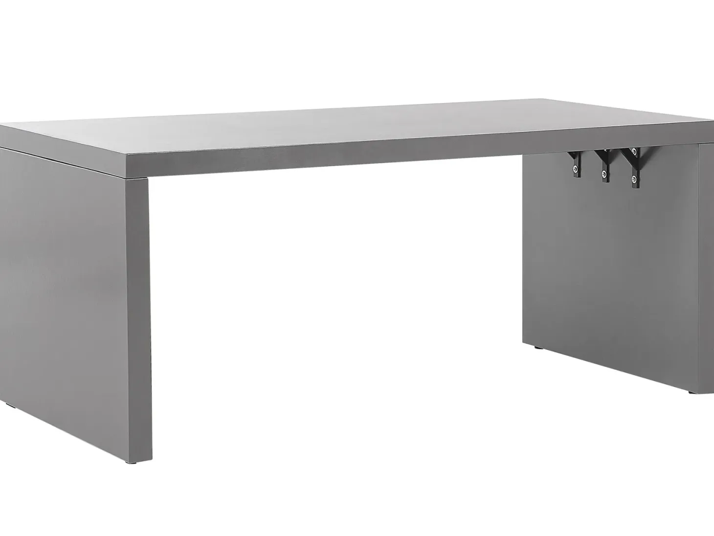 Stół ogrodowy TARANTO 180 cm 90 cm Beton Szary