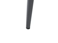 Stół ogrodowy TOLENTINO 180 cm 90 cm Efekt marmuru Szary marmur