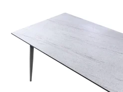 Stół ogrodowy TOLENTINO 180 cm 90 cm Imitacja kamienia Efekt trawertynu