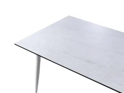 Stół ogrodowy TOLENTINO 180 cm 90 cm Imitacja kamienia Efekt trawertynu