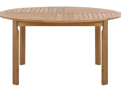 Stół ogrodowy TOLVE 150 cm 150 cm Drewno akacjowe Brązowy