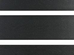 Stół ogrodowy VERNIO 180 cm 90 cm Metal Czarny/ srebrny