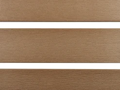 Stół ogrodowy VERNIO 180 cm 90 cm Metal Brązowy/ czarny