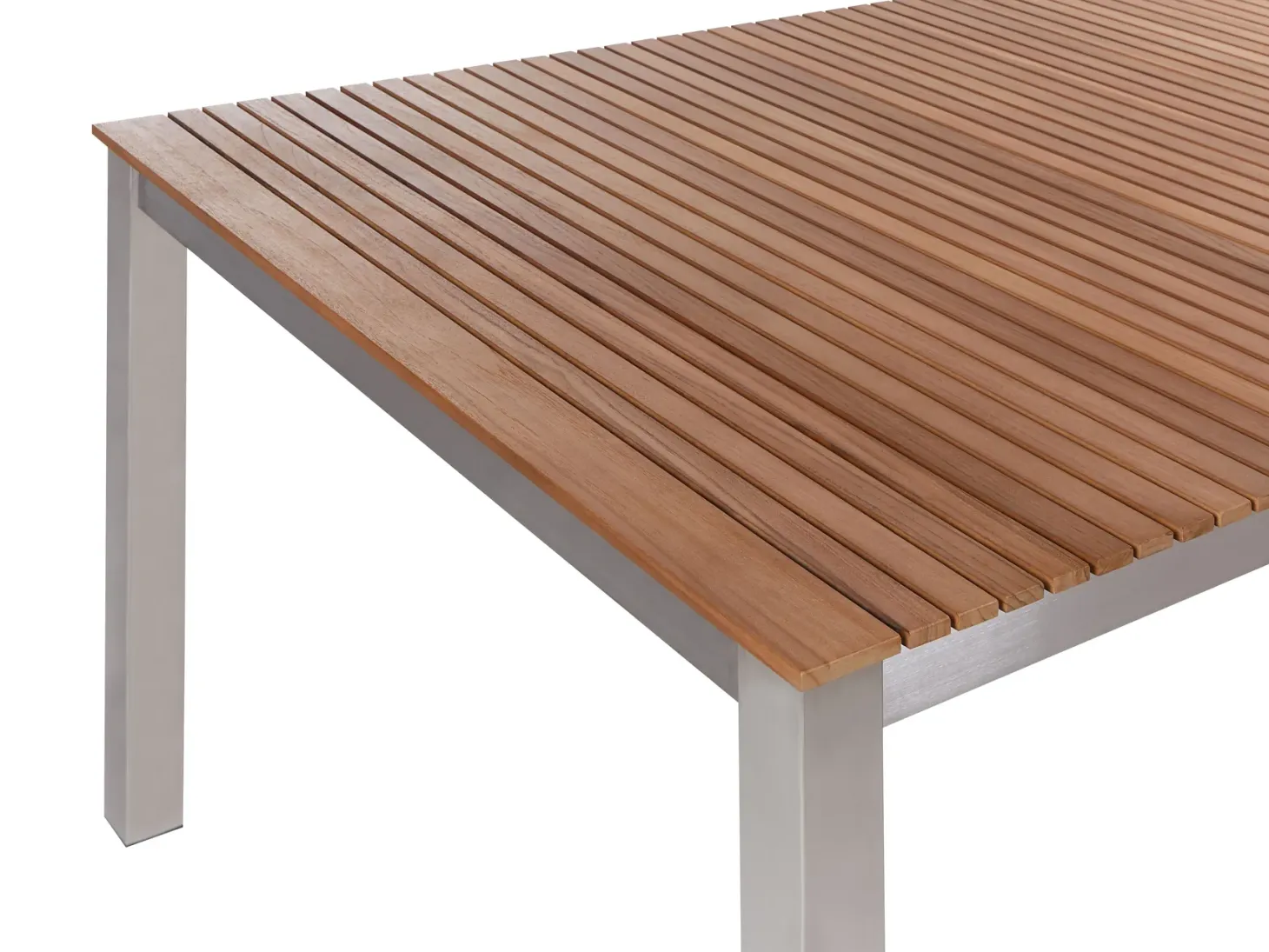 Stół ogrodowy VIAREGGIO 200 cm 90 cm Certyfikowane drewno tekowe Brązowy