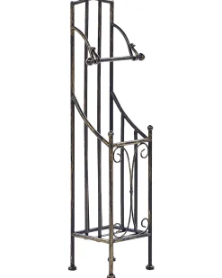 Stojak na papier toaletowy BRISA Metal Czarny