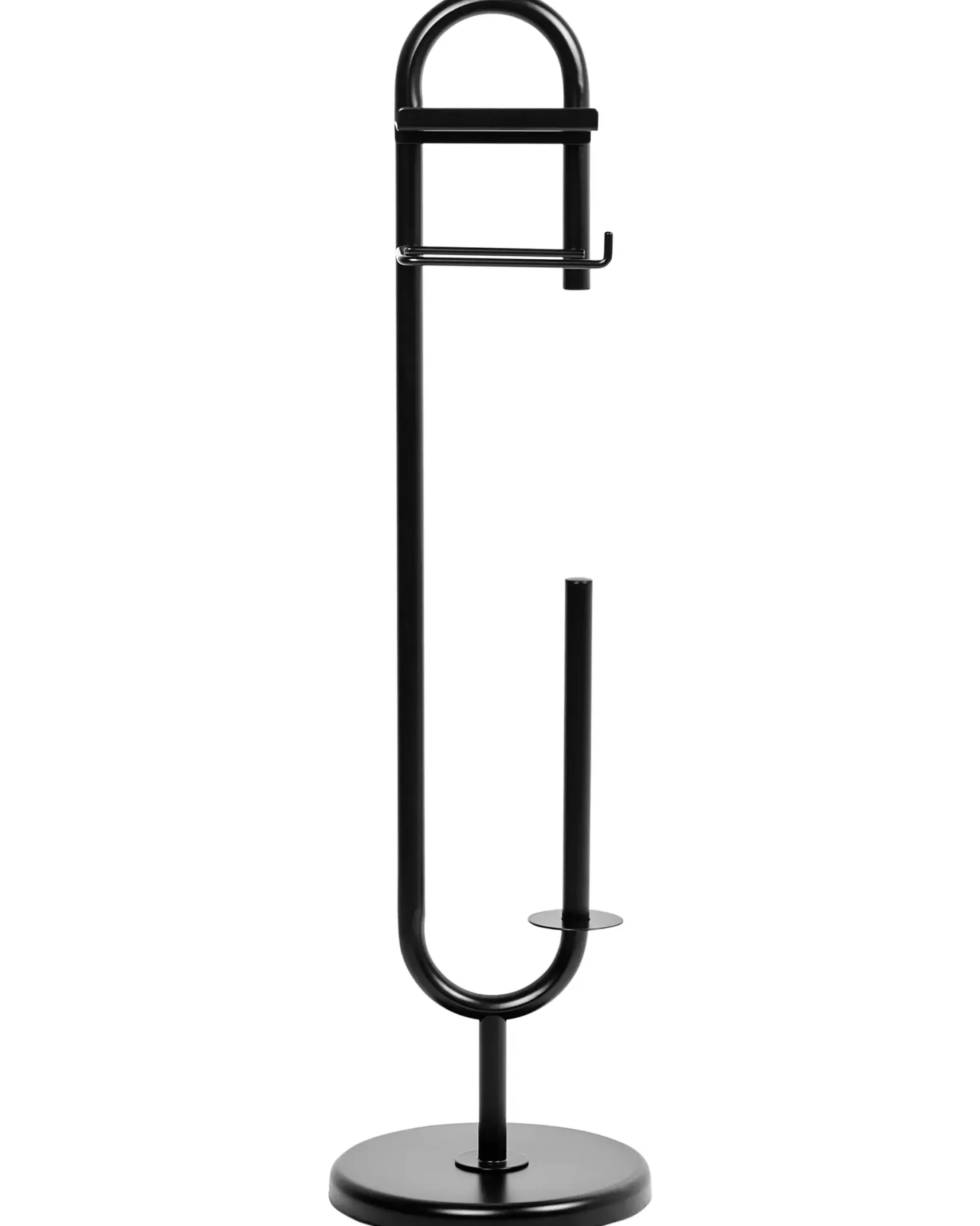 Stojak na papier toaletowy TAPAKUMA Metal Czarny