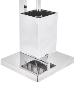Stojak na papier toaletowy ze szczotką ULAPES Metal Srebrny