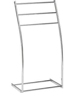 Stojak na ręczniki AMBIL Metal Srebrny