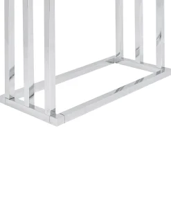 Stojak na ręczniki CHARRAS Metal Srebrny