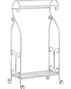 Stojak na ręczniki LINARES Metal Biały