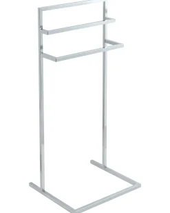 Stojak na ręczniki MELINCUE Metal Srebrny