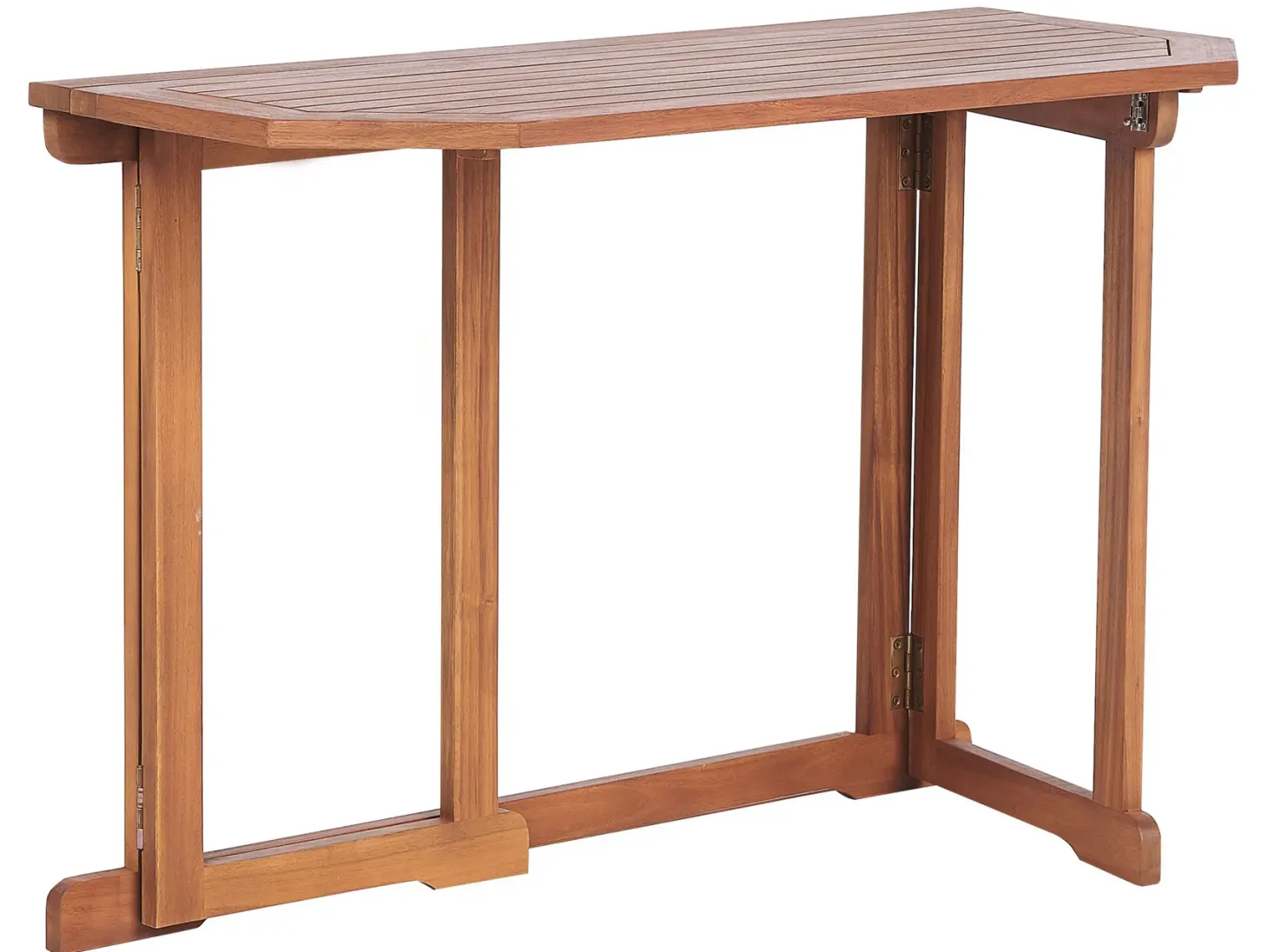 Stolik balkonowy TREIA 110 cm 47 cm Drewno akacjowe Brązowy