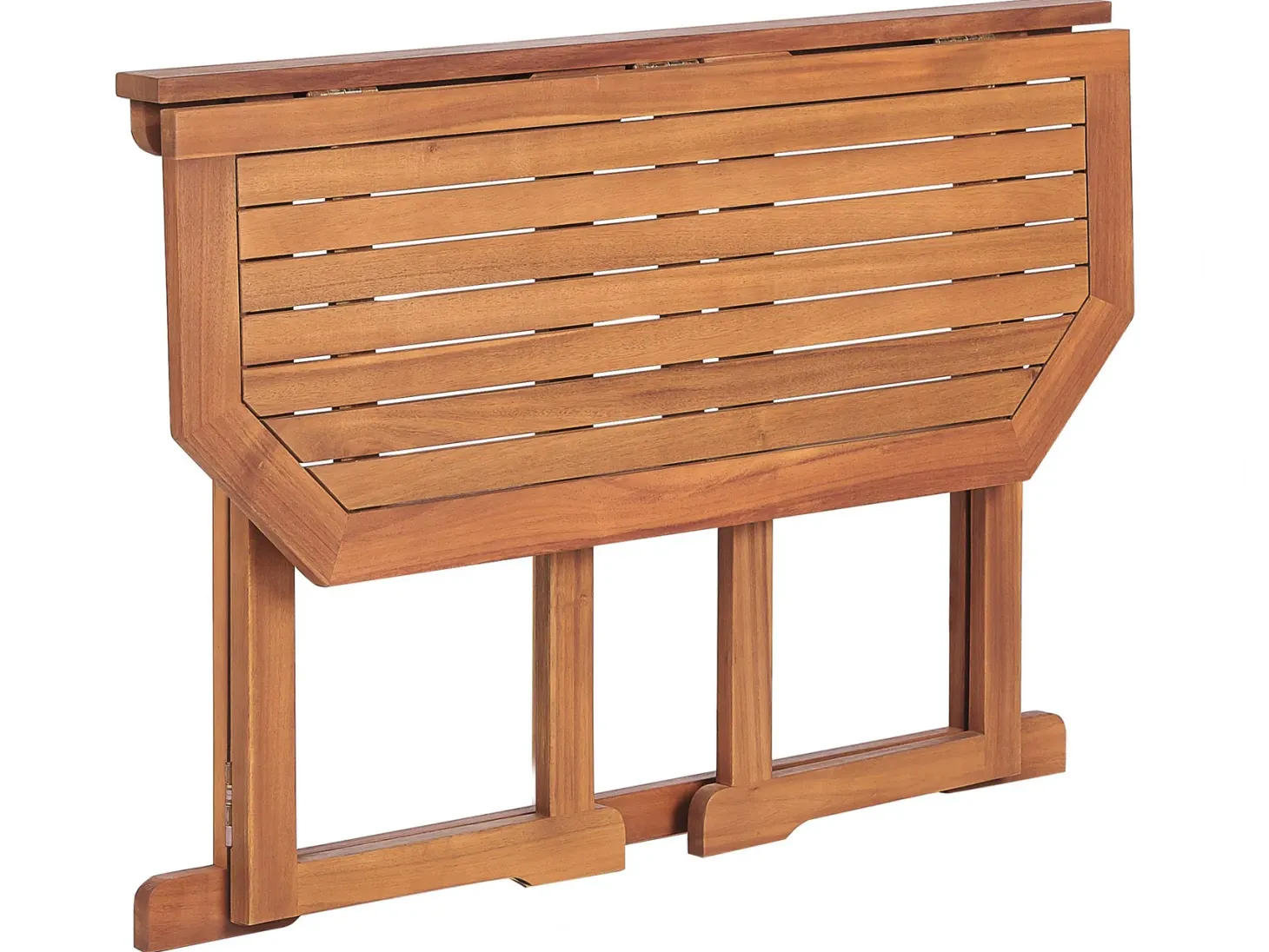 Stolik balkonowy TREIA 110 cm 47 cm Drewno akacjowe Brązowy