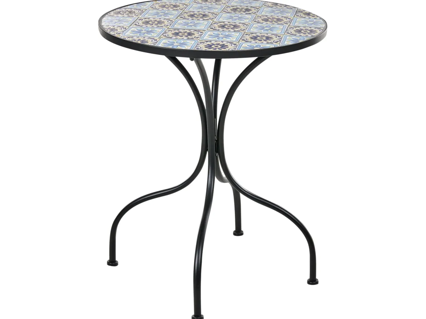 Stolik bistro AGGIUS 60 cm 60 cm Metal Czarny