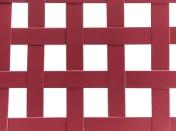 Stolik bistro ALBINIA 70 cm 70 cm Metal Burgundowy