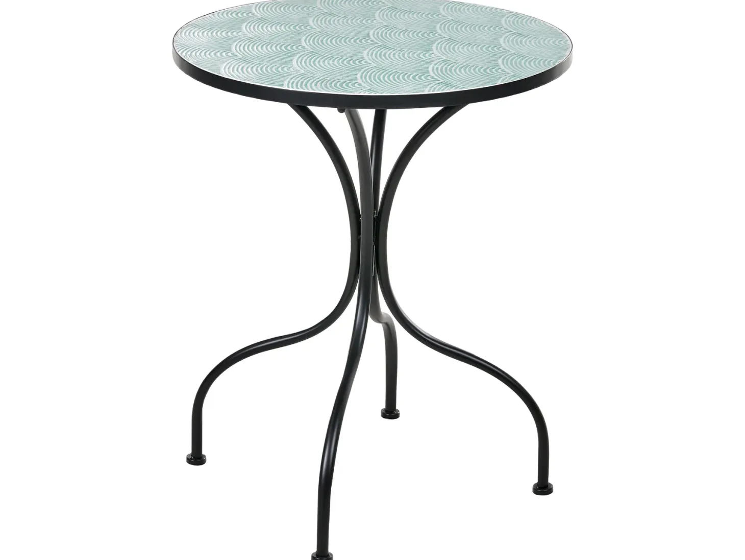 Stolik bistro ANAPO 60 cm 60 cm Metal Czarny