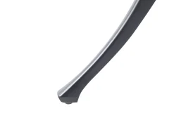 Stolik bistro ANCONA 90 cm 90 cm Metal Czarny