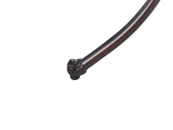 Stolik bistro ANDALO 68 cm 68 cm Metal Brązowy