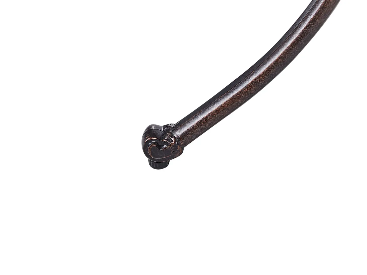 Stolik bistro ANDALO 68 cm 68 cm Metal Brązowy