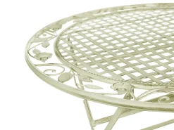 Stolik bistro BIVIO 70 cm 70 cm Metal Jasnozielony