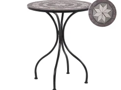 Stolik bistro CARIATI 60 cm 60 cm Czarny